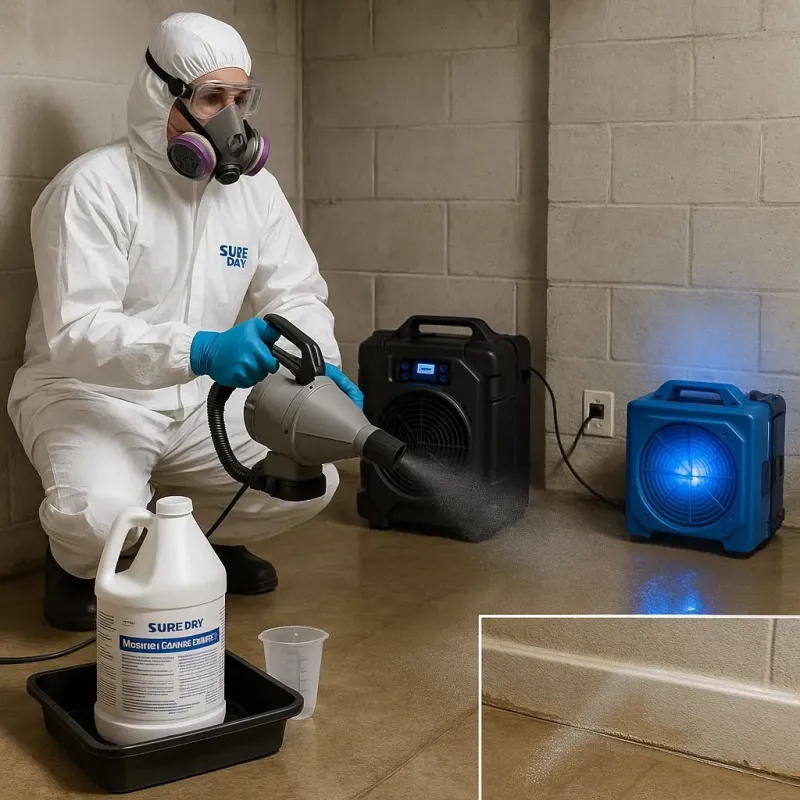 Sanitization and Odor Removal process in New Berlinville, PA