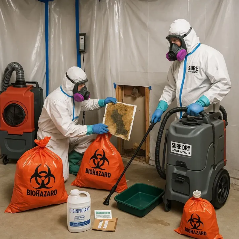 Contaminated Water Handling Protocols process in New Berlinville, PA